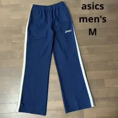 メンズ　ジャージ　長ズボン　アシックス　M 紺　スポーツのサムネイル