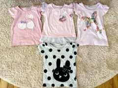 女の子 110cm Tシャツ4枚セット
