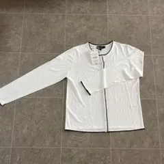 新品未使用　ZARA パイピングシーム入り ニットカーディガン XLサイズ