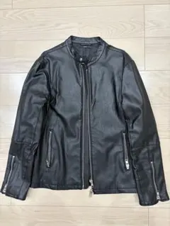 レザージャケット　メンズ　ブラック