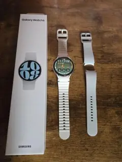 Galaxy Watch 6 44mm シルバー　国内モデル Suica対応