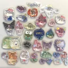 150 ボンボンドロップシール　立体シール　フレークシール　キャラクター