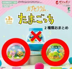 たまごっち カプセリウム 2種類1セット