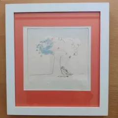 ジョン・レノン 陶器画 フレーム付き 約30cm x 40cm ジョン・レノン 陶器画 フレーム付き 約30cm x 40cm