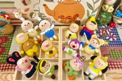 展示あみぐるみセット 多色 10-15cm