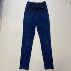 マタニティ デニムパンツ スキニー