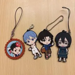 黒子のバスケ ラバスト 4個セット