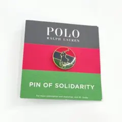 RALPH LAUREN 安全ピン型　ネクタイピン　カラーバー　 USA 全3色 カラーバー カラーピン 4 安全ピン ゴールド 穴無しOK