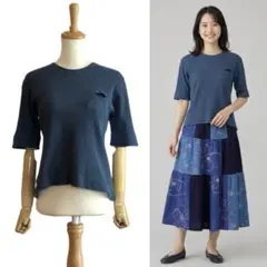 石見銀山 群言堂 登美 グンゲンドウ トミ 綿 麻 コットン リネン シャツ 石見銀山 群言堂 登美 グンゲンドウ トミ 綿 麻 コットン リネン