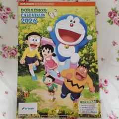新品♡ドラえもん カレンダー 2026 付録つき テレビ朝日
