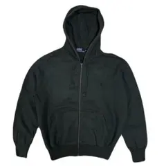 ラルフローレン ジップパーカー ダークグリーン M