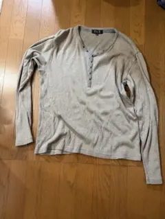 ELLE HOMME 50 サーマル　ロンT Y2K グランジ　ユニセックス