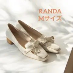 RANDA 3WAYスクエアトゥベルトシューズ