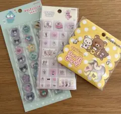 サンリオおはじきシール⭐︎タイルシール３枚セット