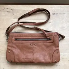 Largo ブラウン ショルダーバッグ
