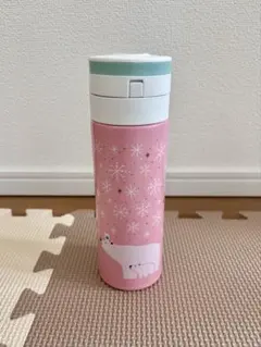 スターバックス　ワンタッチステンレスボトル ボーラーベアピンク 350ml