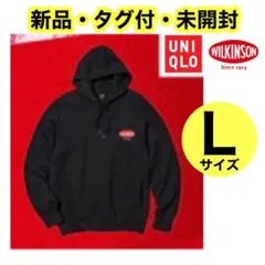 【新品・タグ付】ユニクロ ウィルキンソン コラボ 長袖ロゴ入りパーカ