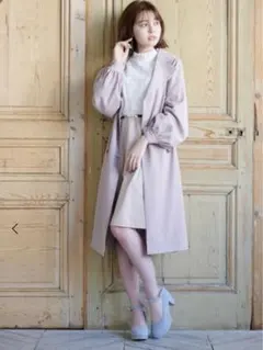 MAJESTIC LEGON バックレースアップトレンチ