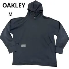 オークリー パーカー ブラック 黒 M テック系 ストレッチ フーディー