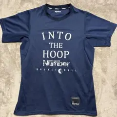 Number INTO THE HOOP Tシャツ L ネイビー