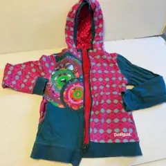 Desigual フード付きジャケット リバーシブルパーカー