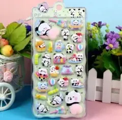 최저가 팬더 엉덩이 푹신 씰 입체 데코 씰 씰 책 푸니 푸니