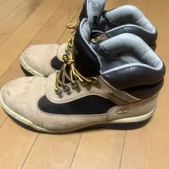 Timberland 防水 ハイカットワークブーツ ベージュ/ブラック
