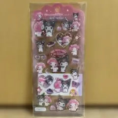 【正規品】ドロップジュエリーシール　マイメロ　クロミ　サンリオ　ぷっくり