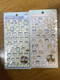 ちいかわ　ボンボンドロップシール　2点セット