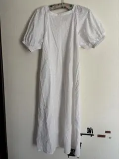 UNIQLO フラワーパターン ロングワンピース Sサイズ