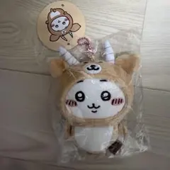 ナガノマーケット早インパラを被った 치이카와 マスコット 新品 미개봉