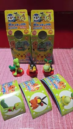 【ポカブ ナエトル キモリ】ポケモン チョコエッグ　旅立ちの3匹