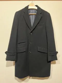 DUFFER of ST.GEORGE ブラック チェスターコートのサムネイル