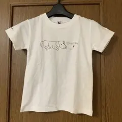 ラブラドールレトリバー　Tシャツ 白　キッズ　新品未使用　日本製のサムネイル