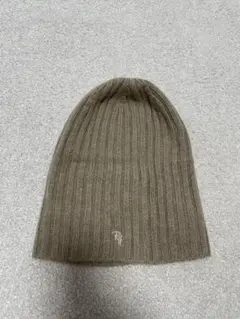 ロンハーマン　RH カシミヤ　リブ編み ニット帽 グレー　タイムセール 中古・古着通販】RHC Ron Herman (アールエイチシー ロンハーマン
