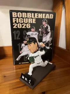 新品未開封 阪神タイガース 藤川球児監督 ボブルヘッド 2体セット