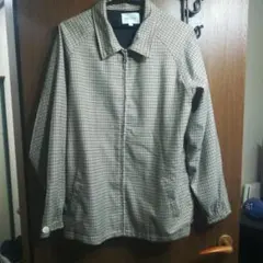 EMMA CLOTHES チェック柄 ジップアップジャケット M