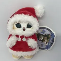 mofusand モフサンド クリスマスにゃんマスコット ぬいぐるみ サンタ