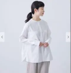 新品タグ付き かぐれ コットンリネンWポケットシャツ アーバンリサーチ 