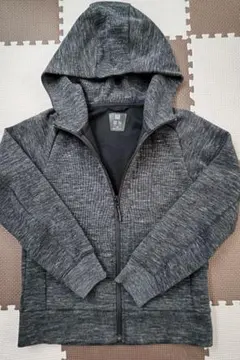 UNIQLO　スウェットフルジップジャケット 140cm ダークグレー