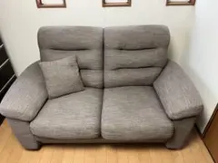 ニトリ ソファ キャッツ3 グレー 三人用ソファー - メルカリ