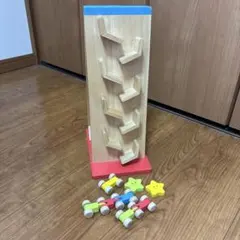 ことことスロープ　ニチガン　木製おもちゃのサムネイル