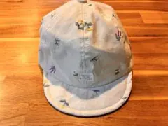 匿名配送 アカチャンホンポ 刺繍 花柄 キャップ 52-54cmのサムネイル