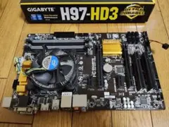 GIGABYTE GA-H97-HD3 CPU+CPUファンセットのサムネイル