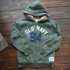 オールドネイビー☆裏モコ パーカー☆サイズ 10～12歳 LGG
