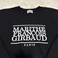 MARITHE FRANCOIS GIRBAUD 黒 スウェット