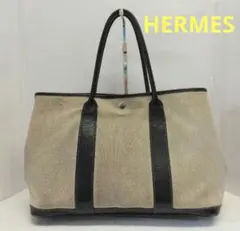ARA20 エルメス ガーデンパーティMM トートバッグ シルバー金具