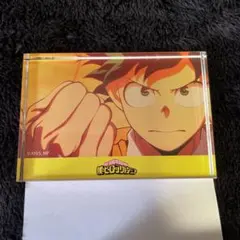僕のヒーローアカデミア　場面写真アクリルブロック　緑谷出久