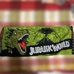 【ほぼ新品】ジュラシックワールド フェイスタオル72cm x 32cm