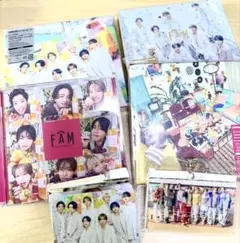 timelesz FAM アルバム4枚セット ランダムトレカ＋キーホルダー付き